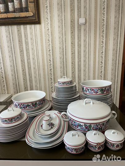 Сервиз столовый 12 персон ГДР