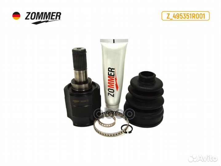 Шрус внутренний Hyundai Solaris (10) / Kia Rio