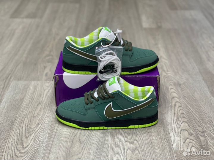 Кроссовки Nike SB Dunk Low Concepts Green Lobster