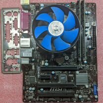 Комплект MSI H81 + intel i5-4590 + 16 Гб(LGA 1150)