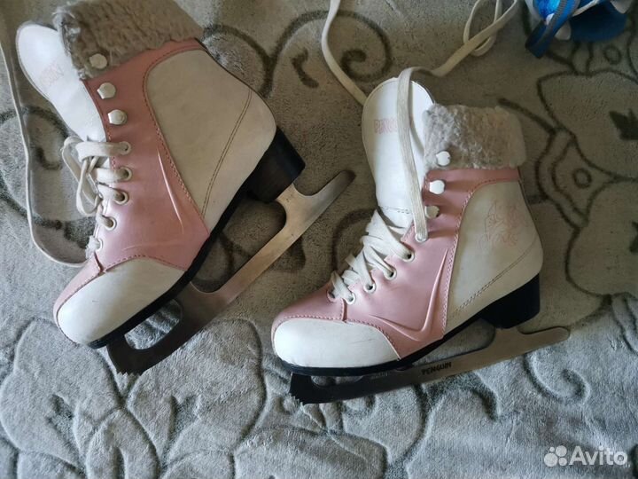 Коньки фигурные и хоккейные