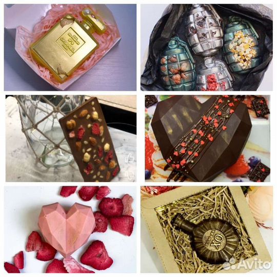 Шоколадные фигуры, букеты, наборы на все случаи