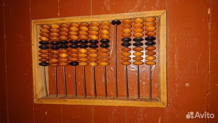Счеты деревянные СССР