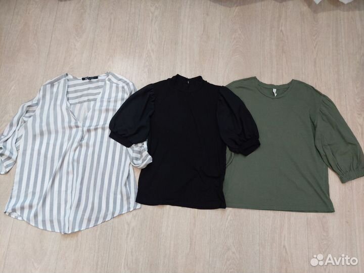 Блузки р46-48