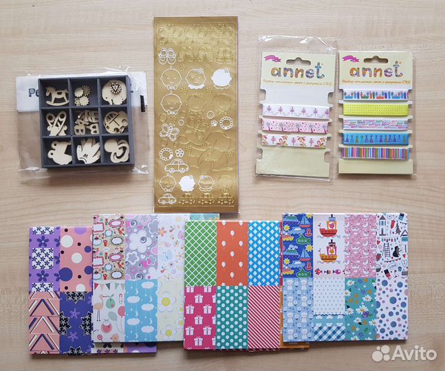 Набор для скрапбукинга. Малыши