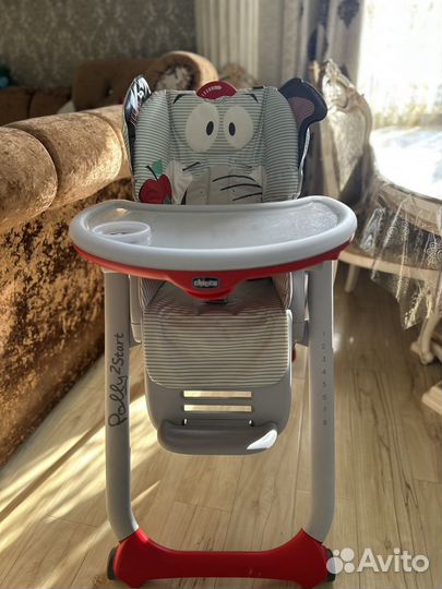 Детский стульчик для кормления chicco