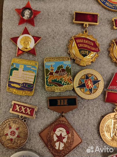 Значки СССР и не только