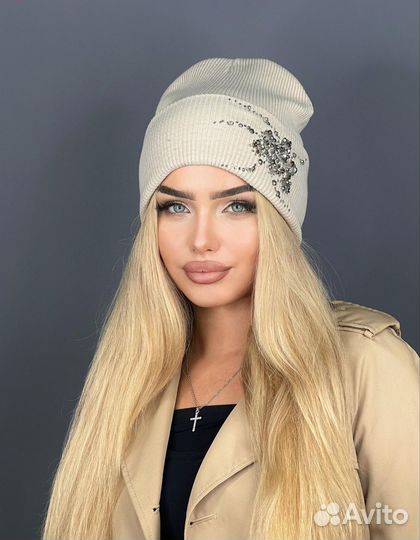Шапка зимняя женская