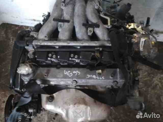 Двигатель mitsubishi galant (ea) 1997-2003 4g93