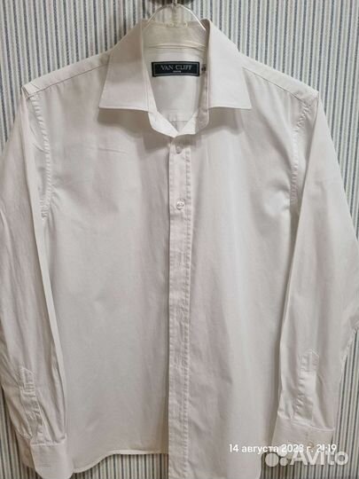 Рубашка белая школьная