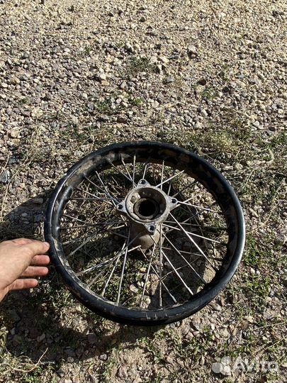 Заднее колесо на питбайк 14