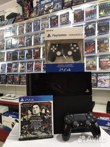 Sony playstation 4 PS4 Fat Sleeping dogs