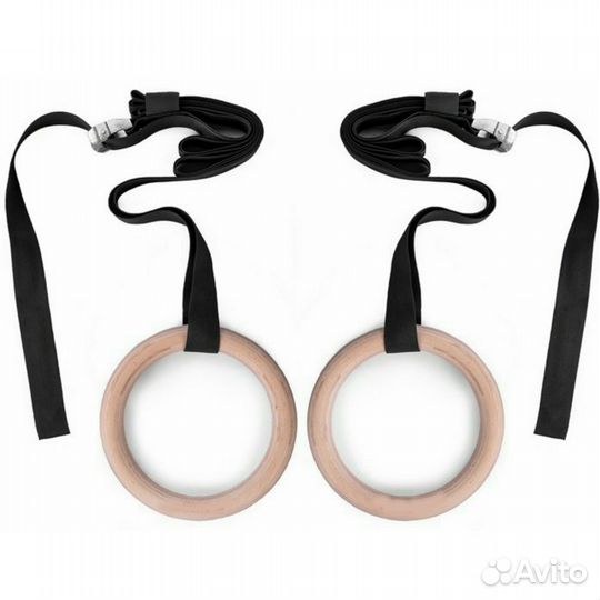 Гимнастические кольца деревянные для взрослых