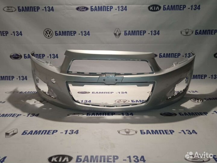 Бампер chevrolet aveo т300 в цвет кузова