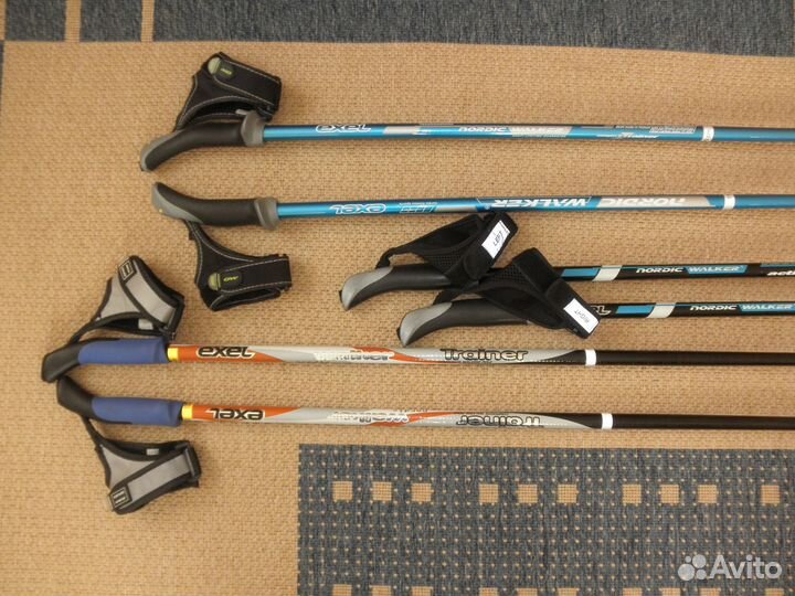 Палки для скандинавской ходьбы exel