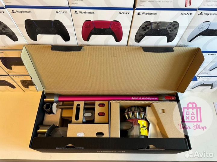 Пылесос Dyson V8 Slim Fluffy Новый Оригинал