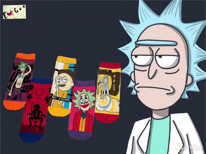 Забавные носочки с принтами, мужские и женские