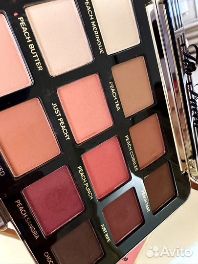Тени just peachy too faced новые оригинал