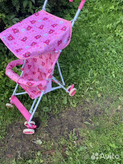 Трехколесный велосипед коляска