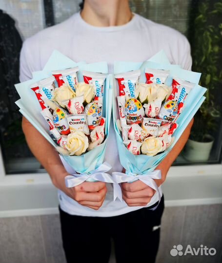 Сладкие букеты/вкусные подарки на 8 марта