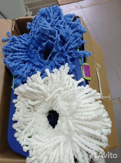 Швабра с отжимом Гринвей