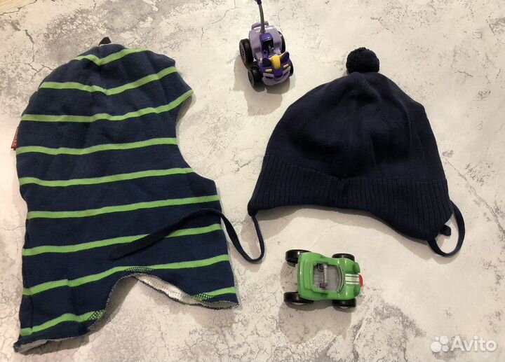 Шапки пакетом 44-46 демисезон