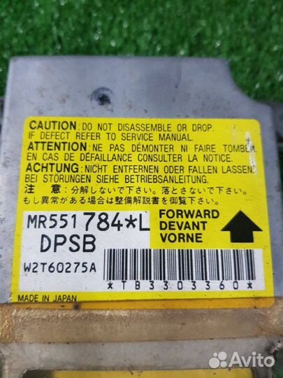 Блок управления airbag Mitsubishi Pajero V75W 6G74