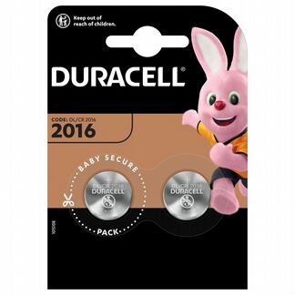 Батарейка Duracell CR2016/1BL