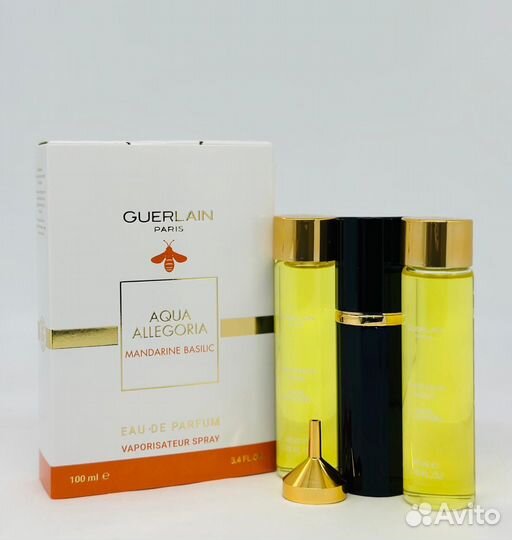 Guerlain aqua allegoria mandarine basilic 3 в 1