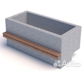 Вазон бетонный