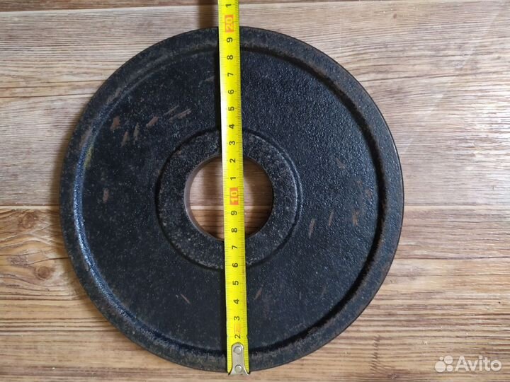 Блины для штанги 50 мм 2,5 кг