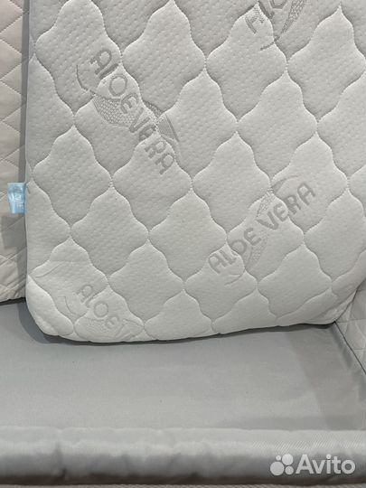 Приставная люлька Nuovita серая с матрасом кокос