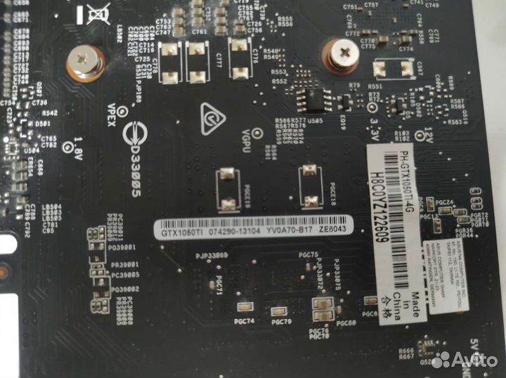 Видеокарта Asus gtx 1050 ti 4gb