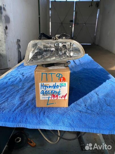 Фара левая Hyundai Accent