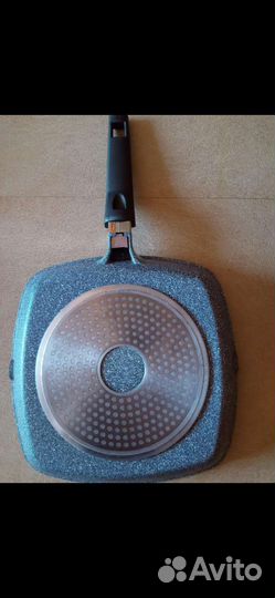 Сковорода гриль новая