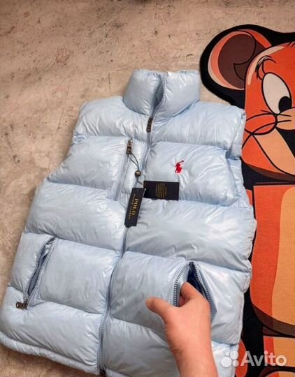 Жилетка polo ralph lauren глянцевая