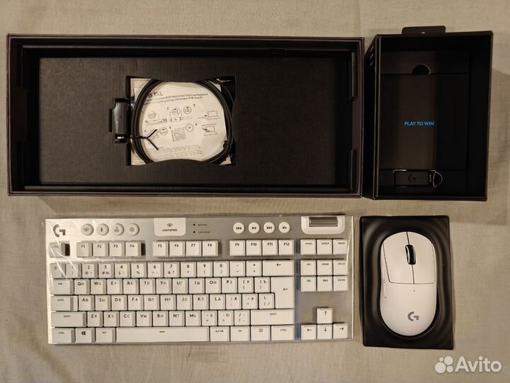 Logitech Superlight + G915 TKL + G PRO GH