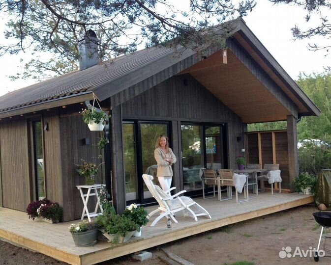 Дачный дом баня терраса пристройки