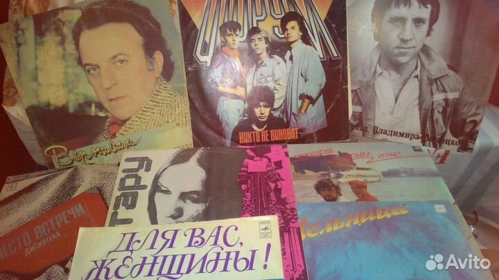 Виниловые пластинки СССР