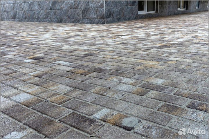 Тротуарная плитка сухопрессованная