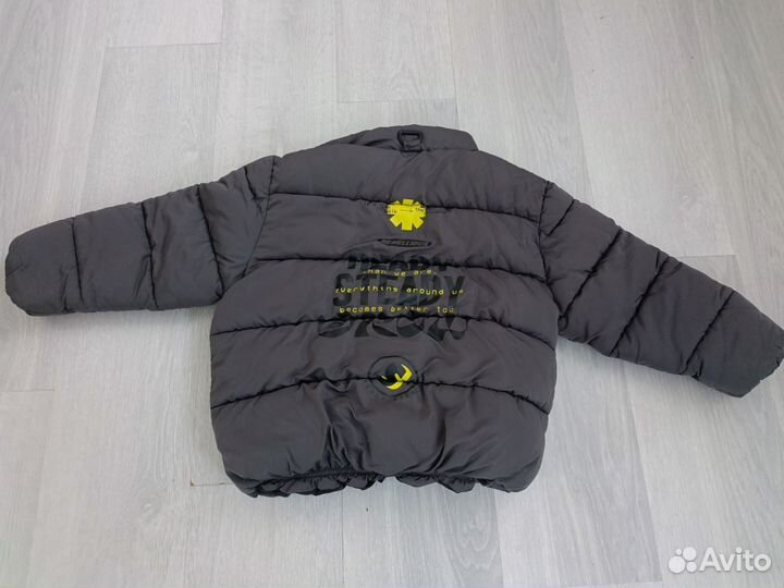 Дутая куртка-пуховик на мальчика 128 размер sela