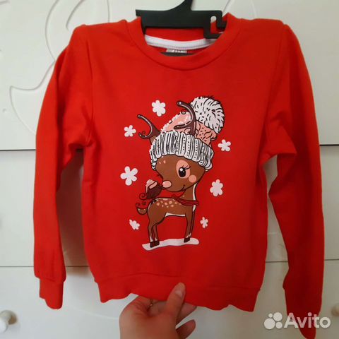 Свитер новогодний 86 92