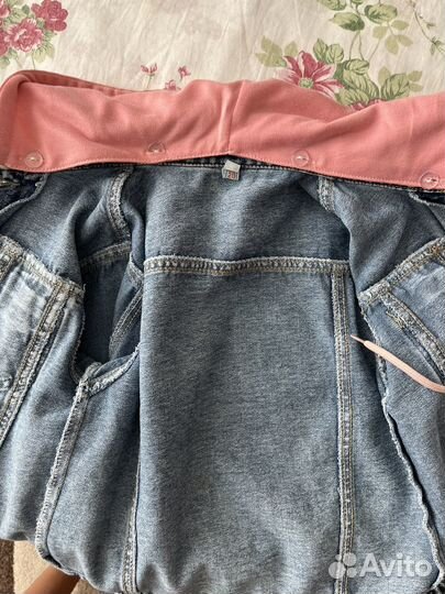 Джинсовая куртка для девочки