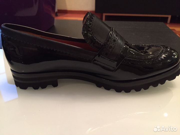Туфли лоферы демисезонные