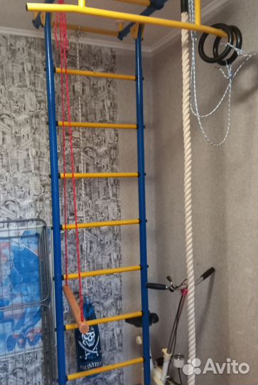 Детская шведская стенка бу