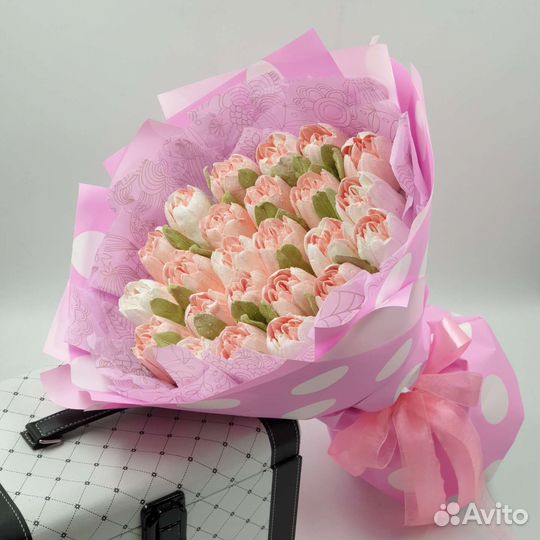 Съедобный букет из зефира