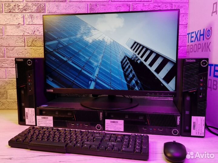 Компьютер i5 2400S ram 4gb ssd 120gb