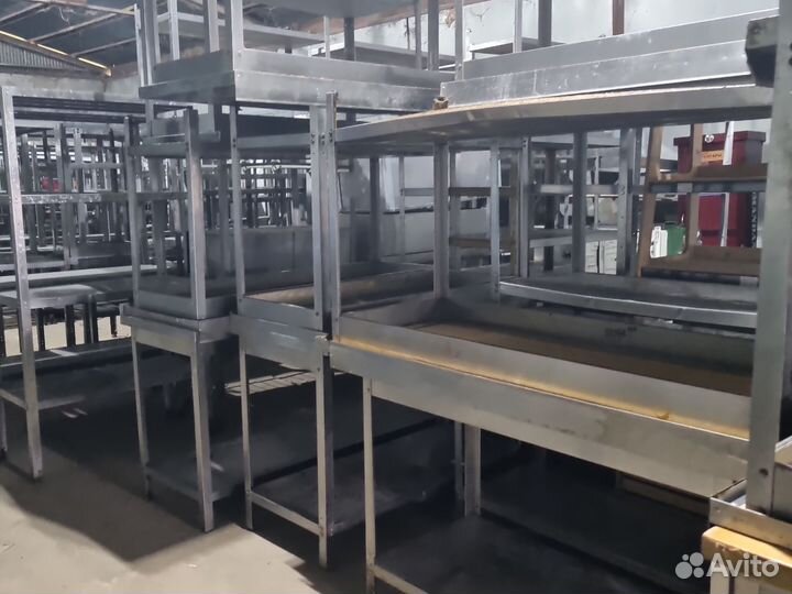 Столы производственные нерж