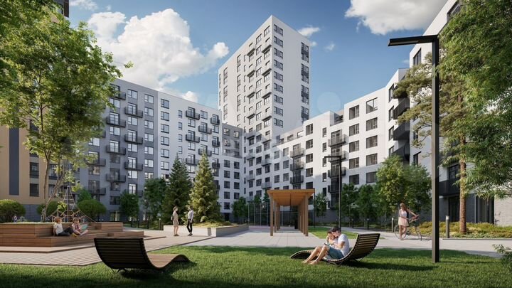 2-к. квартира, 87 м², 23/23 эт.