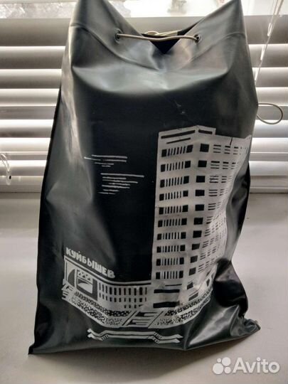 Винтаж сумка-пакет для сменной обуви и пр